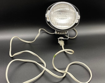 High Powered Vintage Spotlight, Vintage Headlight Spotlight, Glass Headlight Spotlight, Plug in Headlight Spotlight, Vintage Car Spotlight