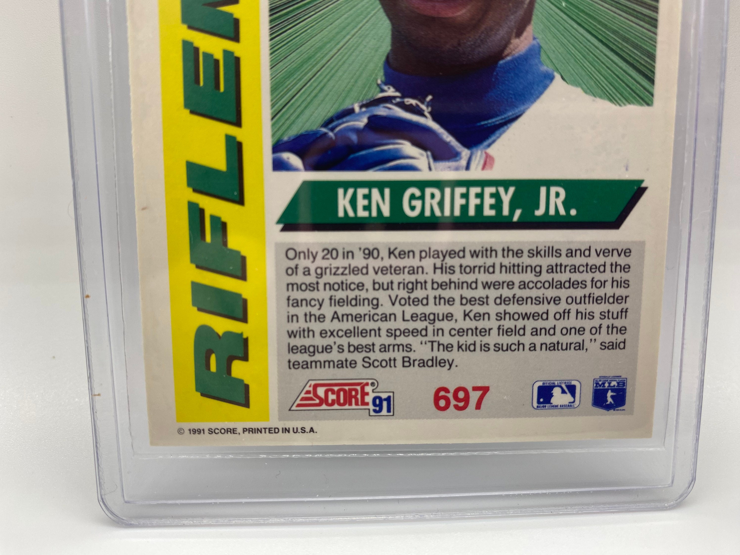 1991 スコア ケン・グリフィー・ジュニア ライフルマン カード、ケン 