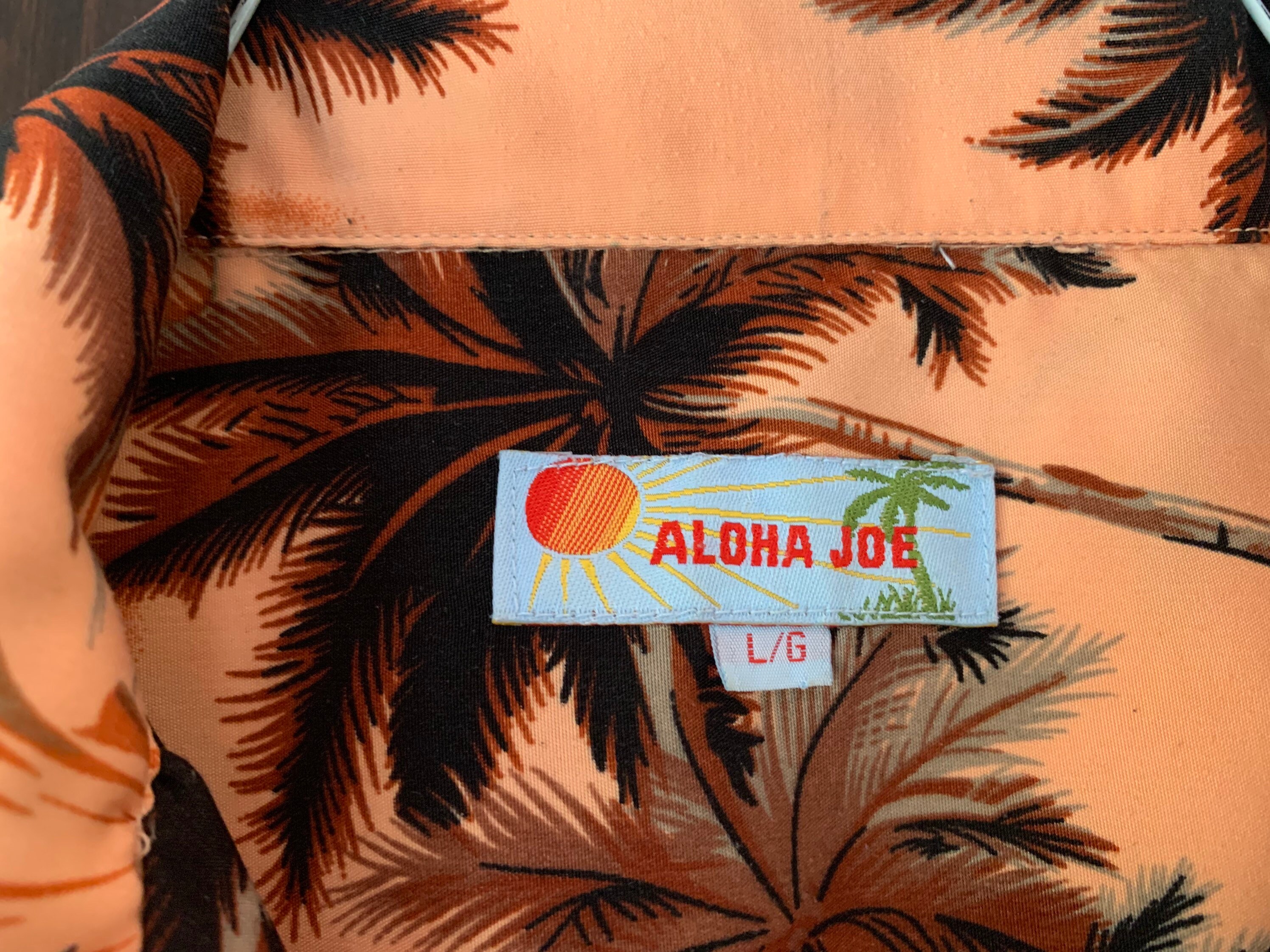 Vintage Aloha Joes Hawaiian Shirt Size L Aloha Joes Hawaiian - Etsy UK