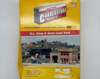 Serie Cornerstone de Walter, escala N, O.L. King & Sons, NOS, Walthers, serie Cornerstone, O.L. King & Sons, 933-3216
