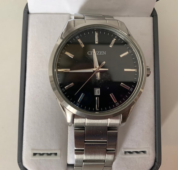 Mens Citizen Watch Stainless Steel Model Number 1112 S093368