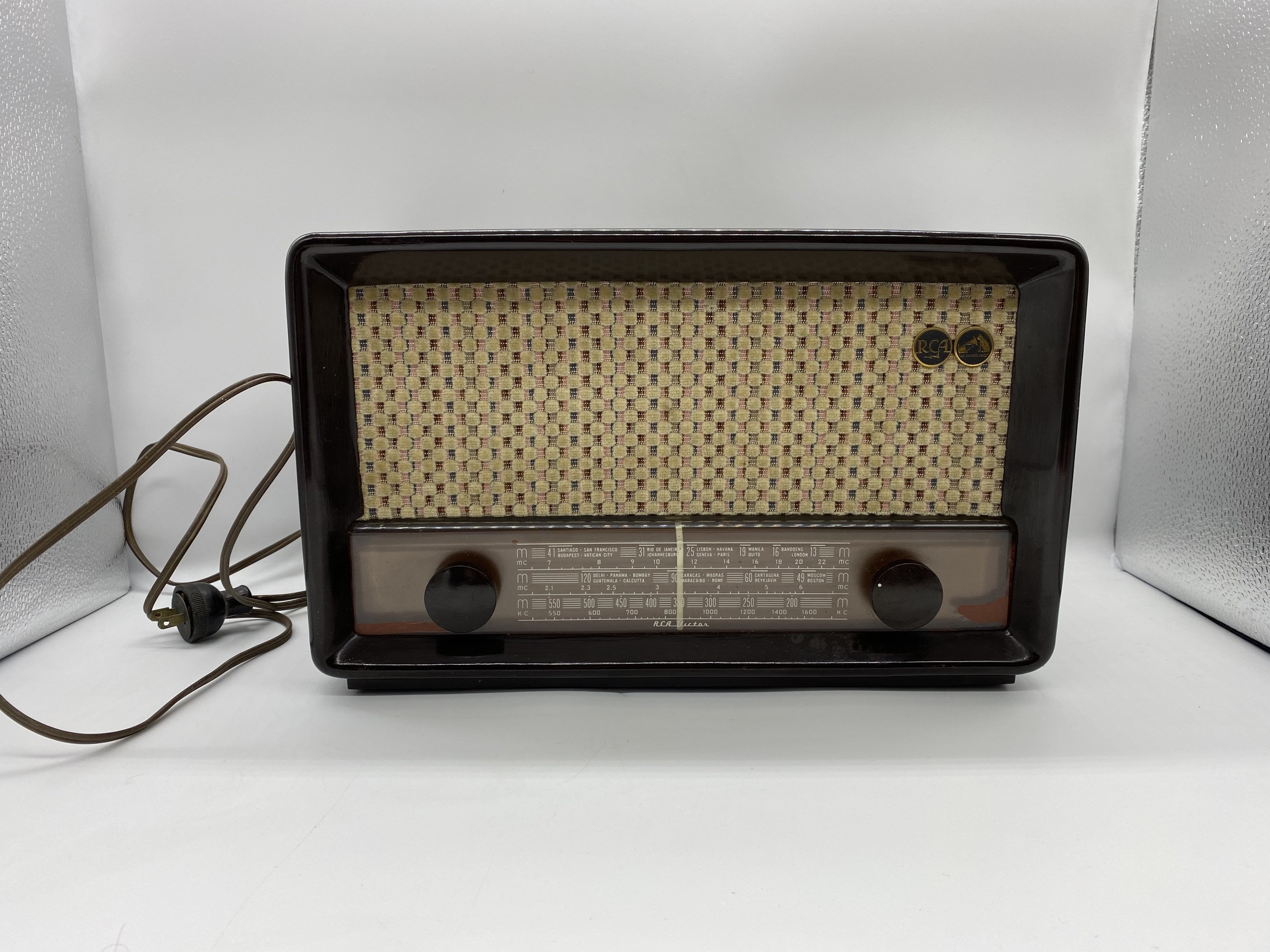 RCA victor 真空管ラジオ ビンテージ アンティーク 昭和レトロ Yahoo