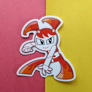 Hot Rod XJ9 Teenage Robot Sticker