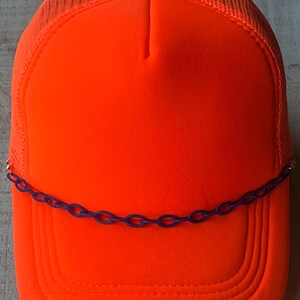 Trucker Hat Chain, Hat Accessories, Hat Jewelry, Hat Chains, Fun, Trendy, Cute, Perfect Gifts