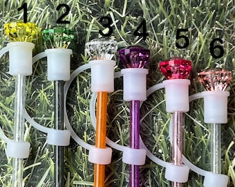 Cannucce con diamanti scintillanti, accessori per tazze, copricannucce Stanley, copricannucce per tazze, divertimento, accessori, accessori Stanley, bicchieri, regali