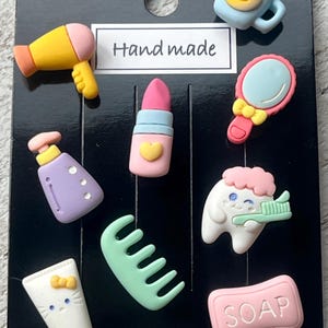 Wine Markers Set of 9 Beauty, Hair Stylist, Girly Stemless Charms, Glasses, Glass Charms, Great Gifts, Hostess Gifts, Fun, Wine, Drinks