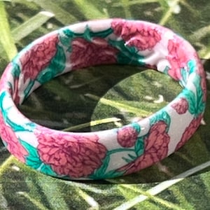 Garden Fresh Silicone Ring, stackable, durable, wedding, eco friendly, non-toxic, medical grade