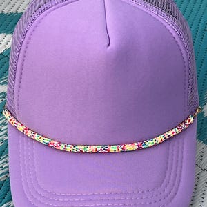 Trucker Hat Chain, Cap Chain,  Hat Accessories, Hat Jewelry, Hat Chains, Fun, Trendy, Cute, Perfect Gifts