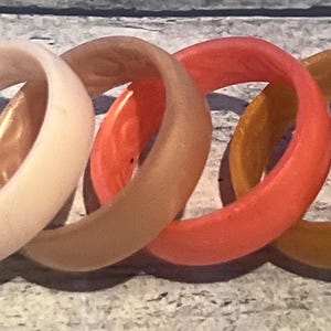 5mm Silicone Rings, Wedding Bands, Stackable, water proof, wedding, eco friendly, non-toxic, medical grade
