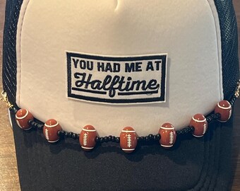 You Have Me At Halftime Patches, Aufnäher, Kleidung, Taschen, Aufbügeln, Stickerei, Spaß, Hutpartys, niedlich