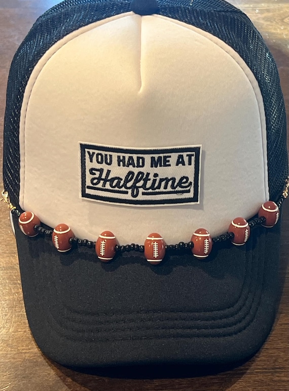 You Had Me at Halftime Iron on Hat Patches, Trucker Hat  display picture 3