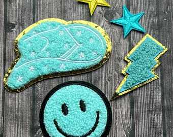 Country Western Iron On Patches, Trucker Hat Patches, Clothing, bags, Embroidery Patches, Fun, Cute