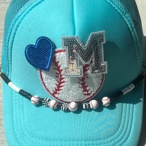 Baseball Hat Chain, Hat Accessories, Hat Jewelry, Hat Chains, Fun, Trendy, Cute, Perfect Gifts