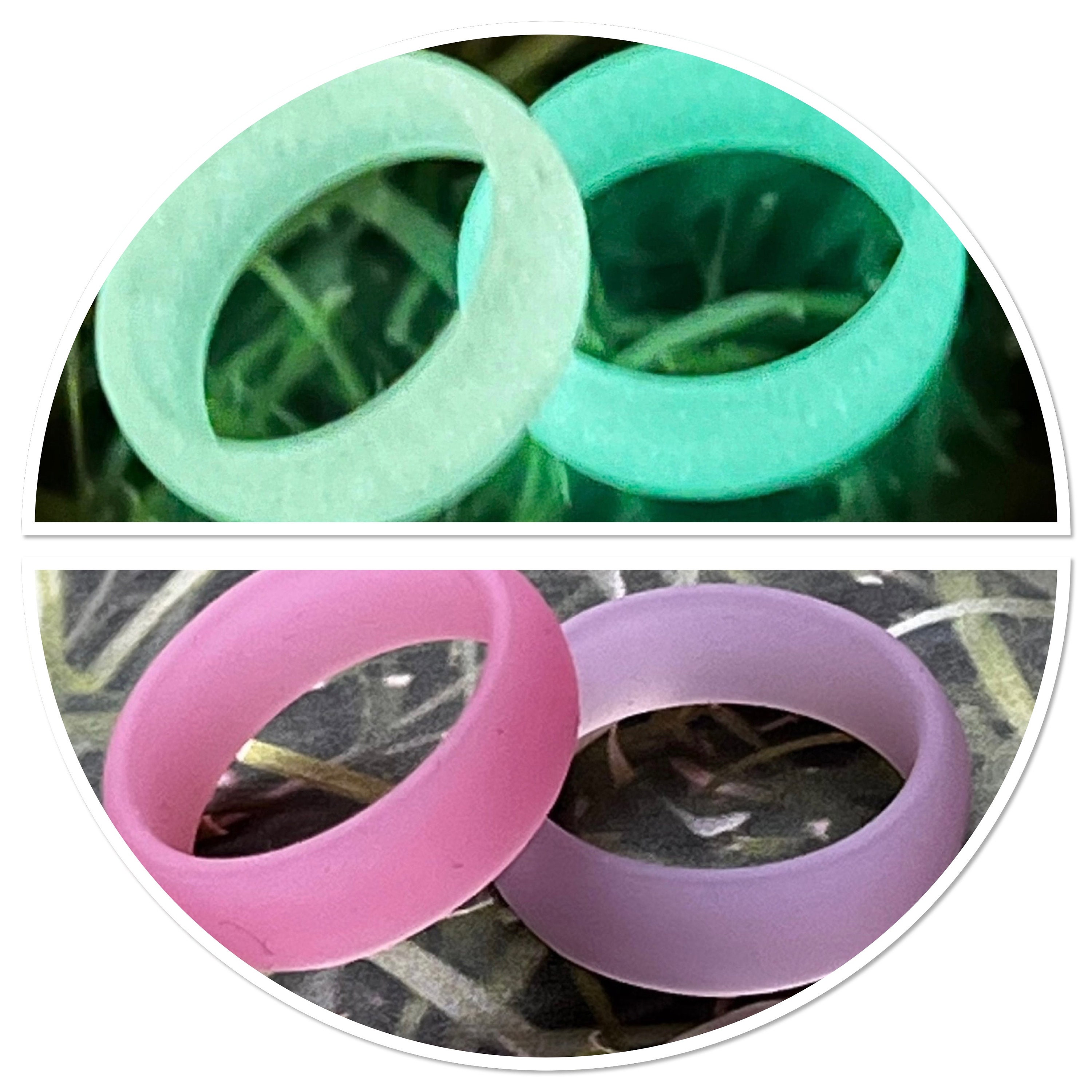 Buy Wholesale China Fashion Silicone Wedding Ring Custom Logo Silicone Ring  For Men & Ceramic Fashion Rings at USD 1.18