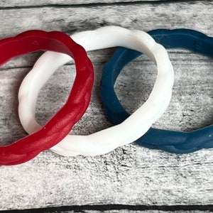 Silicone Rings, Wedding Bands, Stackable, Water Proof, Wedding, Eco friendly, Non-Toxic, Medical Grade, and a lot more while being trendy
