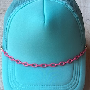 Trucker Hat Chain, Hat Accessories, Hat Jewelry, Hat Chains, Fun, Trendy, Cute, Perfect Gifts