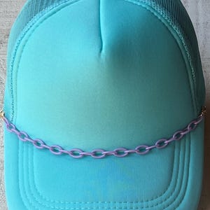Trucker Hat Chain, Hat Accessories, Hat Jewelry, Hat Chains, Fun, Trendy, Cute, Perfect Gifts