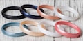 Silicone Rings, Wedding Bands, Stackable, water proof, wedding, eco friendly, non-toxic, medical grade, and a lot more while being trendy