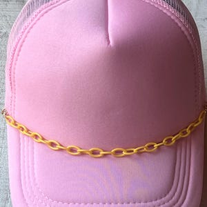 Trucker Hat Chain, Hat Accessories, Hat Jewelry, Hat Chains, Fun, Trendy, Cute, Perfect Gifts