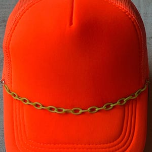 Trucker Hat Chain, Hat Accessories, Hat Jewelry, Hat Chains, Fun, Trendy, Cute, Perfect Gifts