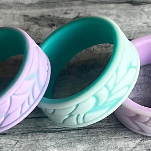 5mm Silicone Rings, Wedding Bands, Stackable, water proof, wedding, eco friendly, non-toxic, medical grade