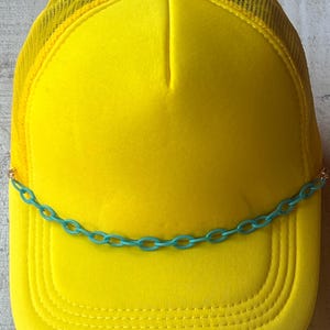 Trucker Hat Chain, Hat Accessories, Hat Jewelry, Hat Chains, Fun, Trendy, Cute, Perfect Gifts