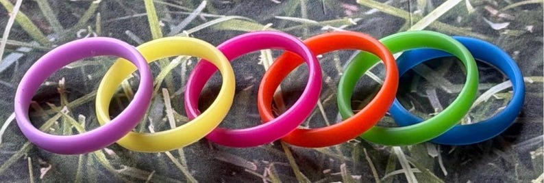 Silicone Rings, Wedding Bands, Stackable, water proof, wedding, eco friendly, non-toxic, medical grade, and a lot more while being trendy image 2