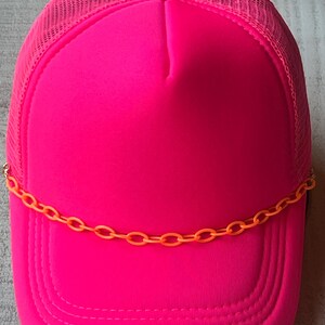 Trucker Hat Chain, Hat Accessories, Hat Jewelry, Hat Chains, Fun, Trendy, Cute, Perfect Gifts