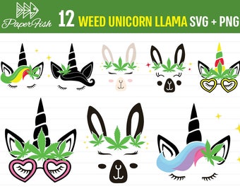 Download Marijuana Unicorn Svg Etsy Yellowimages Mockups