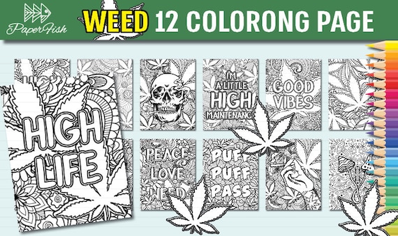  Stoner Coloring Book for Adults: the king of weed Let's Get High  And Color, The Stoner's Psychedelic Coloring Book, cannabis coloring books  for adults, stoner gifts, adult coloring book: 9798664154191: Boudefar