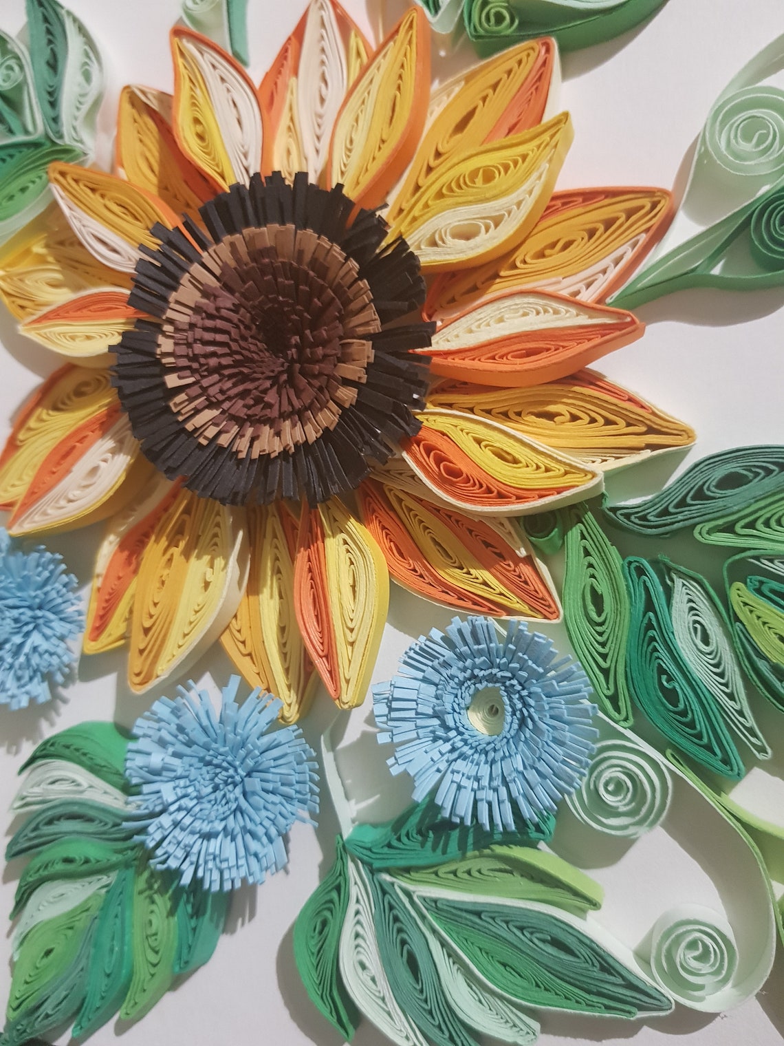 Sunflower Quilling Etsy
