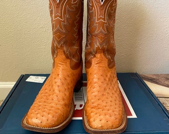 botas tony lama de avestruz