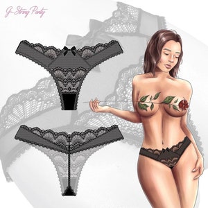 It&#39;s Not Me, It&#39;s You Panty Pattern - G-String Cut Panty