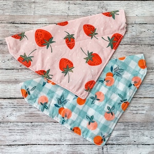 Collar Pet Bandanas - Slides Over Collar