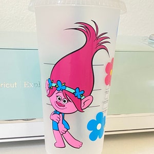 Trolls Custom Cup, Poppy Personalized cup