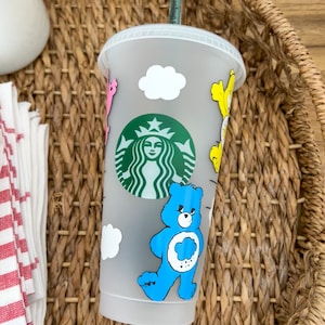 Care Bear Starbucks Cup: Custom 24oz Reusable Cup