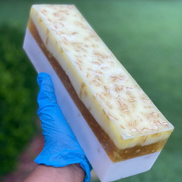 Oatmeal Honey All Natural Soap Bar