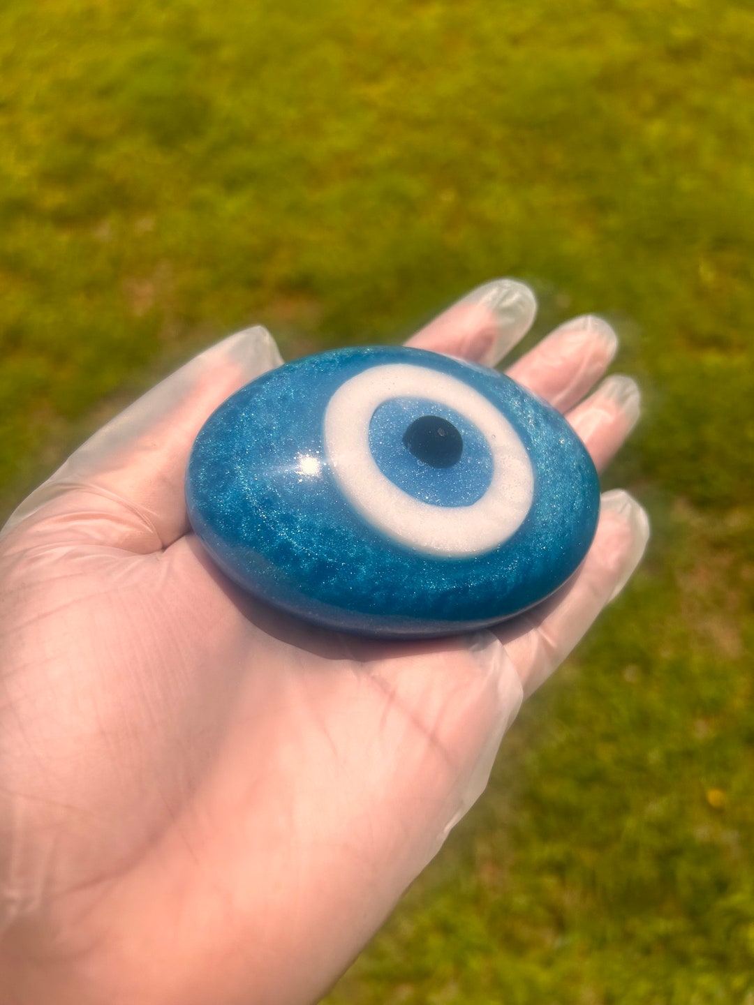 12 Bars Evil Eye Protection Purification, Soap eye of Ra A Nazar Custom