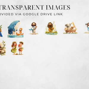 Biblical Characters Clipart, Bible Stories, Biblical People Clip Art, Religious Clip Art, Jesus Miracles , Biblical Stories, Sunday School image 4