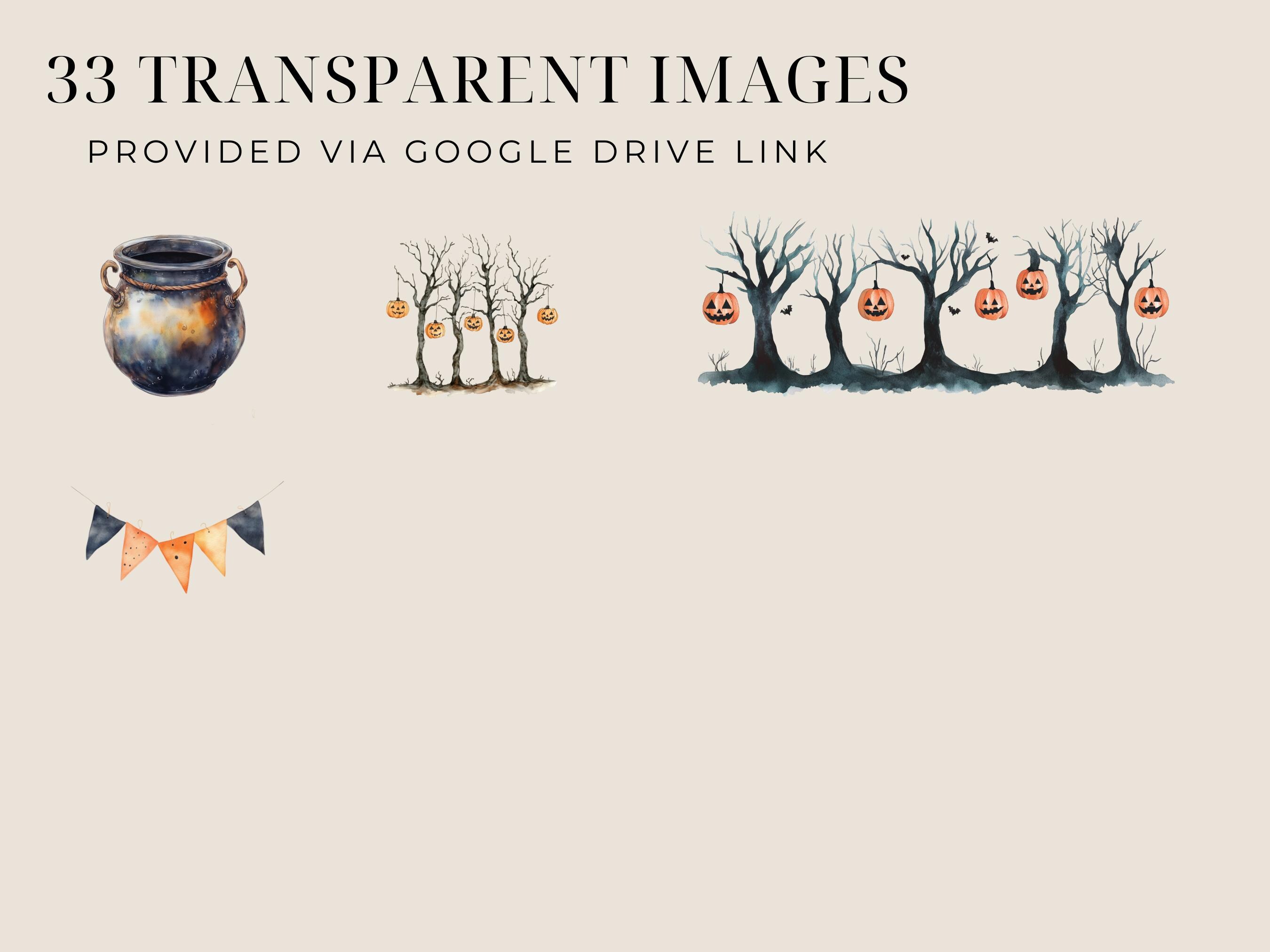 Halloween Dog Breeds Clipart Watercolor Cute PNG Bundle Digital Sticker ...