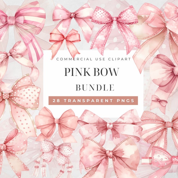 Coquette Pink Bow Clipart, Pink Valentine Bow Png, Cute Coquette Bows, Aesthetic Pink Bows, Vintage, Victorian Style, Pastel Soft Dream-Like