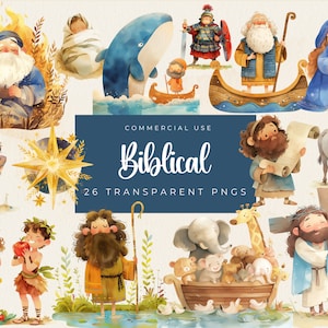 Biblische Figuren Clipart, Biblische Geschichten, Biblische Menschen Clip Art, Religiöse Clip Art, Jesus Wunder, Biblische Geschichten, Sonntagsschule