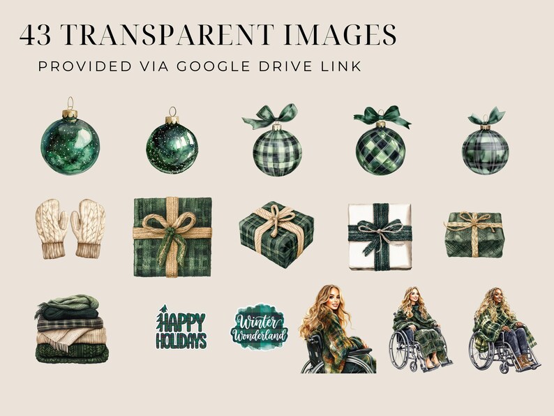 Cozy Christmas Clipart Watercolor Candle Coquette Graphics Sublimation