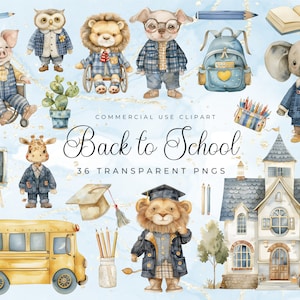 Terug naar schoolelementen, terug naar school clipart, leuke school clipart voor kinderen, leraar clipart, schoolbenodigdheden clipart voor presentaties