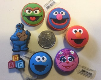 sesame street jibbitz
