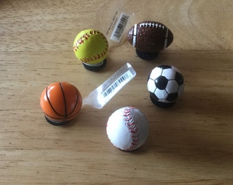 soccer ball croc charm