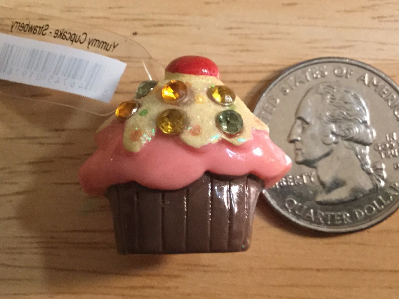 Authentic Jibbitz Charm for Croc Shoes Cupcakes Banana Split Donut Sweets