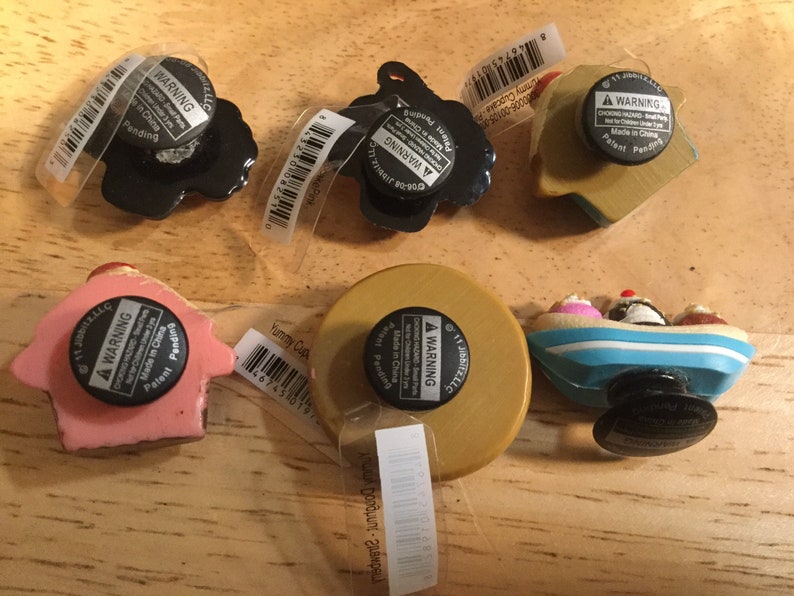 Authentic Jibbitz Charm for Croc Shoes Cupcakes Banana Split Donut Sweets