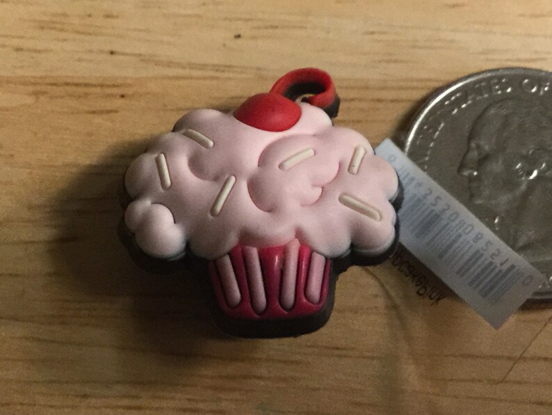 Authentic Jibbitz Charm for Croc Shoes Cupcakes Banana Split Donut Sweets