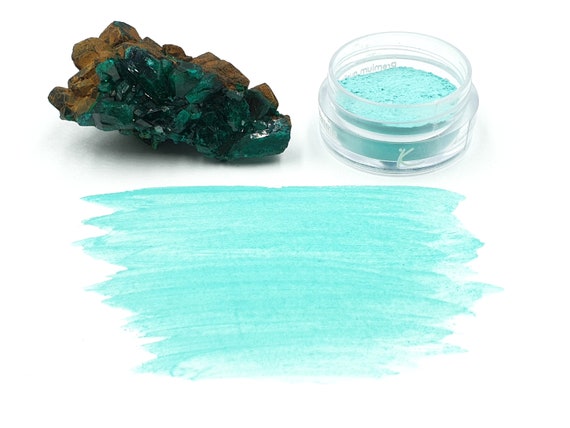 Dioptase - Handmade Natural Pigment - 5gr